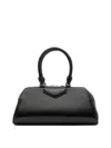 Givenchy Women Antigona East West Small Leather Shoulder Bag In Black