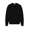 Givenchy Black Cotton Sweater In Black