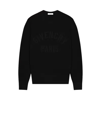 Givenchy Black Cotton Sweater