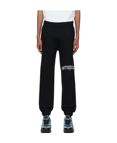 GIVENCHY BLACK COTTON SWEATPANTS