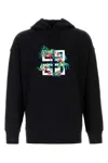 Givenchy Black Cotton Sweatshirt