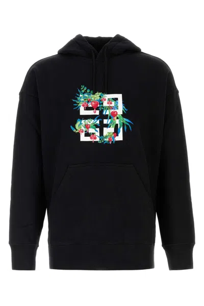 Givenchy Black Cotton Sweatshirt