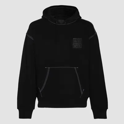 GIVENCHY GIVENCHY BLACK COTTON SWEATSHIRT