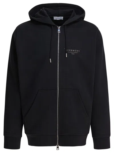 Givenchy Black Cotton Sweatshirt