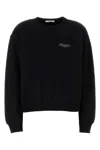 Givenchy Sweatshirt Featuring Signature Brand Stamp Crewneck In Black