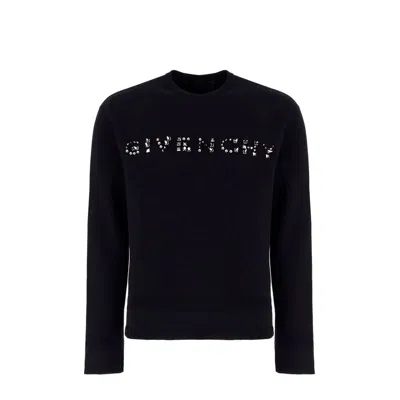 Givenchy Black Cotton Sweatshirt