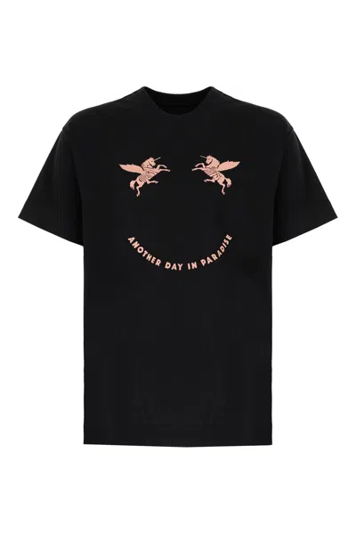 GIVENCHY BLACK COTTON T-SHIRT