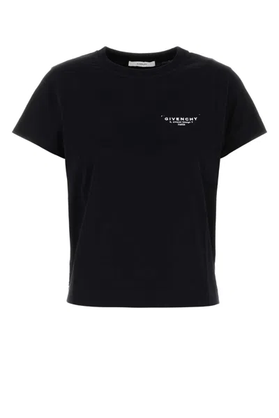 Givenchy Black Cotton T-shirt