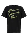 Givenchy Embroidered Logo Crewneck T-shirt In Black