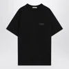 Givenchy Black Cotton T-shirt With Logo In Black