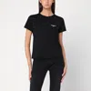 Givenchy Black Cotton Jersey Crewneck T-shirt In Black
