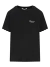 Givenchy Logo-print Fitted T-shirt In Black