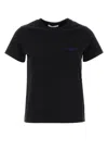 Givenchy Black Cotton T-shirt In Black