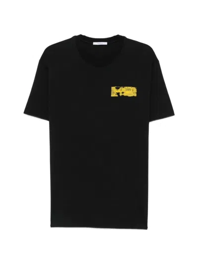 GIVENCHY GIVENCHY BLACK COTTON T-SHIRT