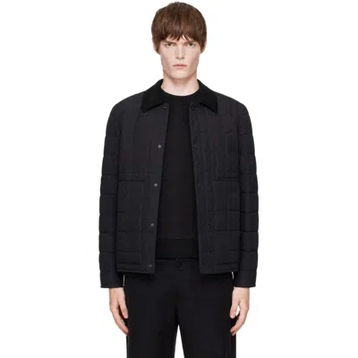 Givenchy Black Couture Seam Quilted ' Paris' Jacket