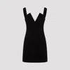 Givenchy V-collar Mini Dress In Black