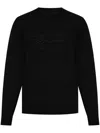 Givenchy Men Wool Sweatshirt In Black