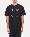 Givenchy T-shirt En Coton Avec Broderie Licornes In Black