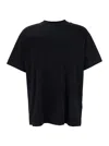 Givenchy Signature Logo Crewneck T-shirt In Black