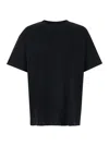 Givenchy Signature Logo Crewneck T-shirt In Multicolor
