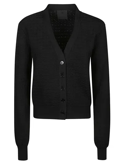 Givenchy Black Cropped Cardigan