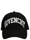 Givenchy Curved Cap In Black
