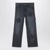 Givenchy Black Denim Jeans With Logos