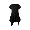 Givenchy Black Dress For Girl With Logo In Black