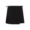 Givenchy Viscose Mini Skirt In Black