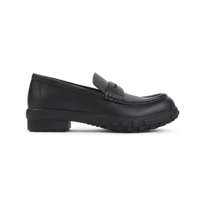 Givenchy Black Echo Calf Leather Loafers