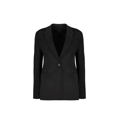 GIVENCHY BLACK ELASTANE BLAZER
