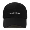 Givenchy Logo-embroidered Baseball Cap In Black