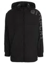 Givenchy Long-sleeve Logo-print Jacket In Black