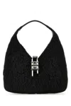 Givenchy Black Fabric G-hobo Mini Handbag