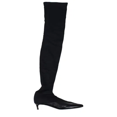 Givenchy Black Fabric Over The Knee