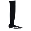 Givenchy Black Fabric Over The Knee