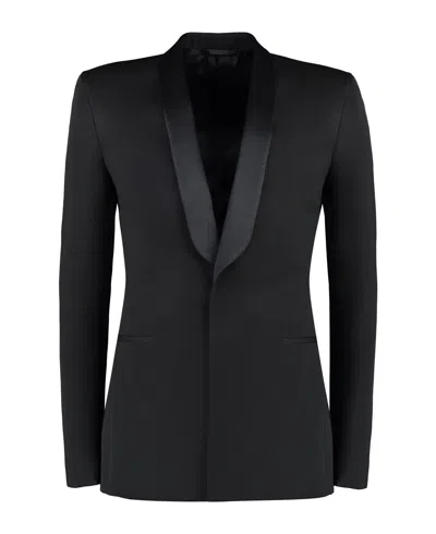 Givenchy Black Fibres Jackets And Women's Coat
