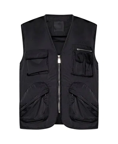 Givenchy Black Fibres Jackets And Women's Coat