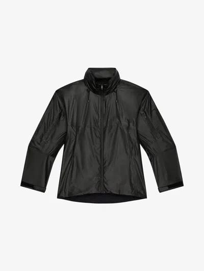 Givenchy Black Fibres Shell Women's Jacket