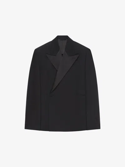 Givenchy Black Fibres Women's Coat