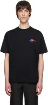 Givenchy Crewneck Short Sleeves T-shirt In 001-black