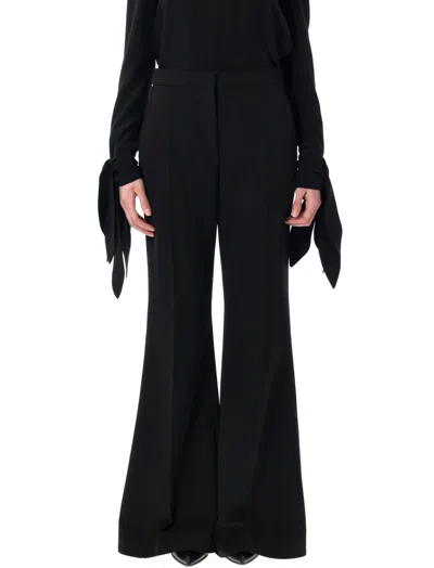 GIVENCHY BLACK FLARE TAILORED PANTS