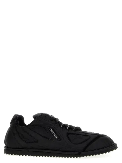 GIVENCHY BLACK FLAT SNEAKERS
