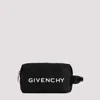 GIVENCHY BLACK G-ZIP TOILET POUCH