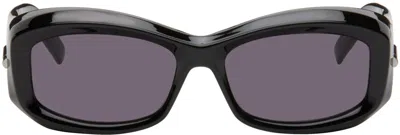 Givenchy Black G180 Injected Sunglasses In 01a Black / Smoke
