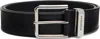 Givenchy Smooth Leather Gentleman Belt Accessories In Black