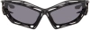 GIVENCHY BLACK GIV CUT CAGE SUNGLASSES