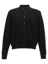 Givenchy Black Jacquard Logo Bomber Jacket In Black