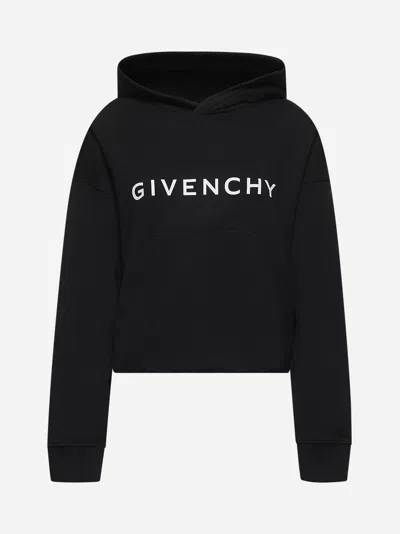 GIVENCHY BLACK GIVENCHY ARCHETYPE HOODIE