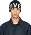 Givenchy Black '' Jacquard Beanie In Multi